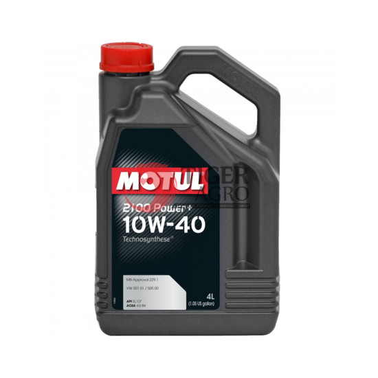 Олива MOTUL 2100 Power+ SAE 10W40 (4L) (397707 / 109461)
