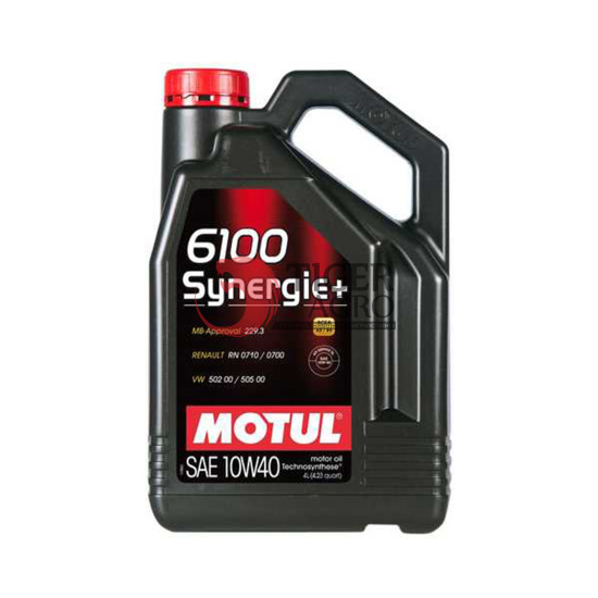 Олива MOTUL 6100 Synergie+ SAE 10W40 (4L) (839441 / 109463)