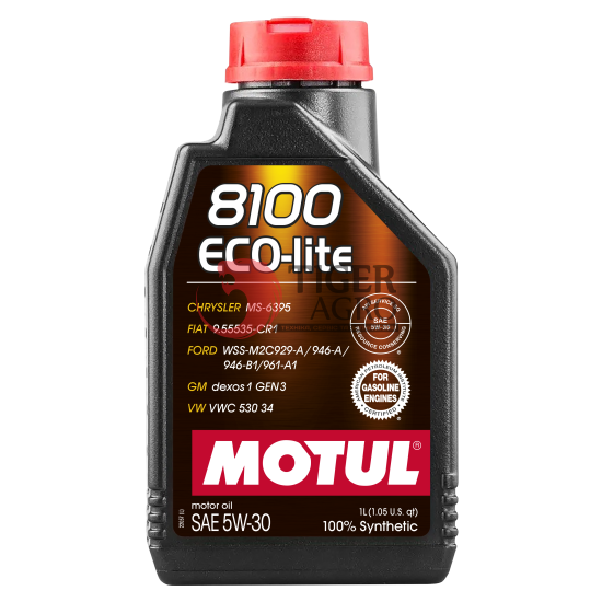 Олива MOTUL 8100 Eco-lite SAE 5W30 (1L) (839511 / 108212)
