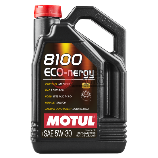 Олива MOTUL 8100 Eco-nergy SAE 5W30 (5L) (812306 / 102898)