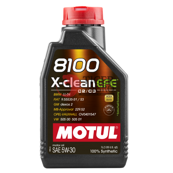 Олива MOTUL 8100 X-clean EFE SAE 5W30 (1L) (814001 / 109470)
