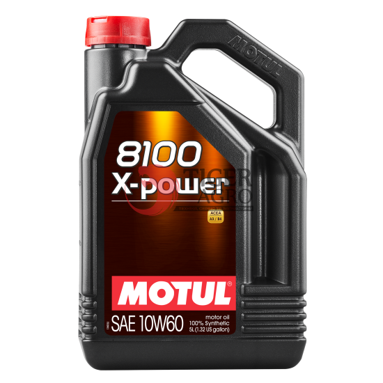 Олива MOTUL 8100 X-power SAE 10W60 (5L) (854851 / 106144)