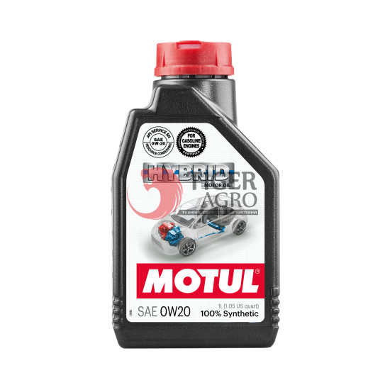 Олива MOTUL Hybrid SAE 0W20 (1L)
