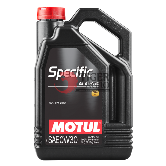 Олива MOTUL Specific 2312 SAE 0W30 (5L) (867551 / 106414)