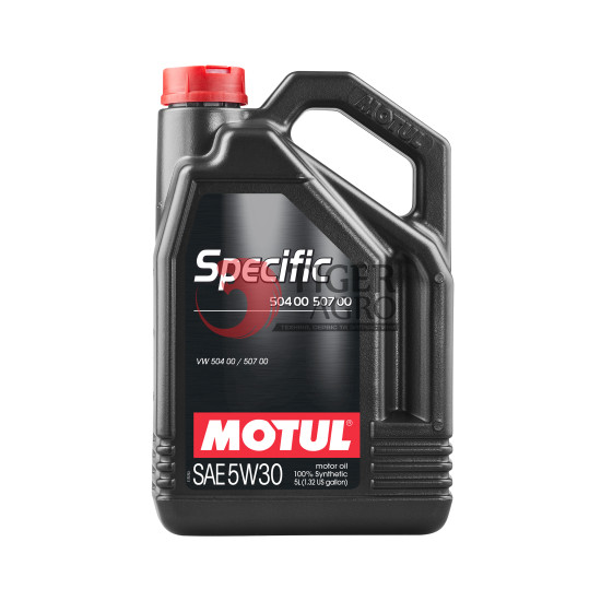 Олива MOTUL Specific 504 00 507 00 SAE 5W30 (5L) (838751 / 106375)