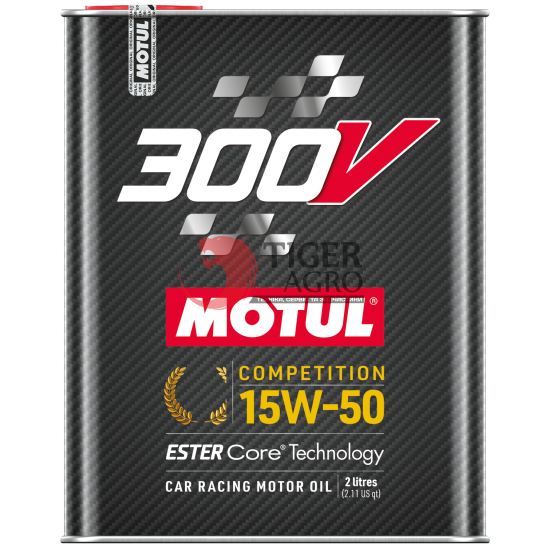 Олива MOTUL 300V Competition SAE 15W50 (2L) (826902 / 110860)