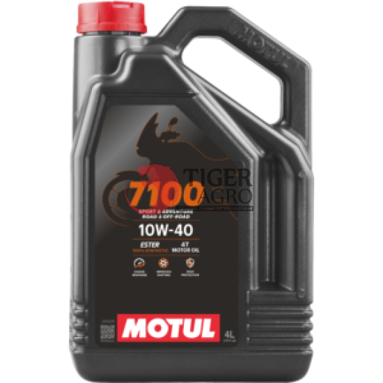 Олива MOTUL 7100 4T SAE 10W40 (4L) (836341 / 104092)