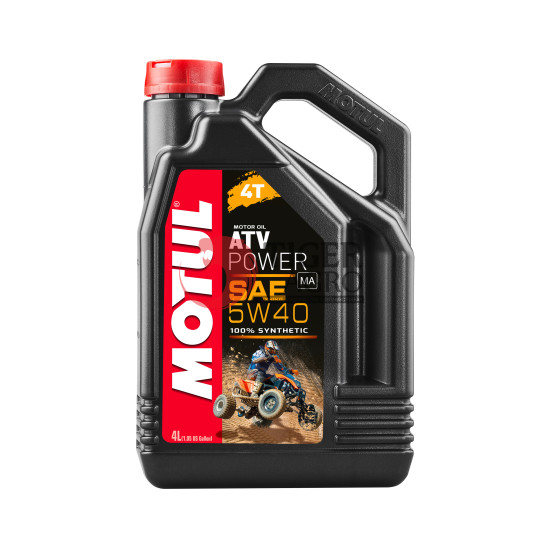 Олива MOTUL ATV Power 4T SAE 5W40 (4L) (850641 / 105898)