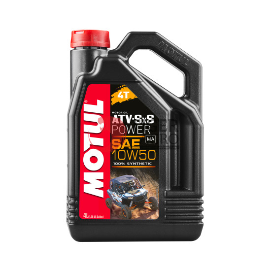 Олива MOTUL ATV-SxS Power 4T SAE 10W50 (4L) (853641 / 105901)