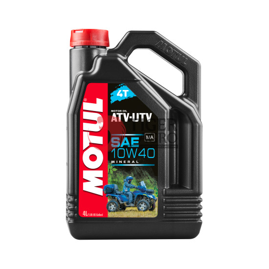 Олива MOTUL ATV-UTV 4T SAE 10W40 (4L) (852641 / 105879)