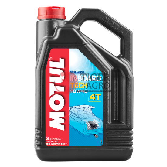 Олива MOTUL Inboard Tech 4T SAE 10W40  (5L) (852351 / 106419)