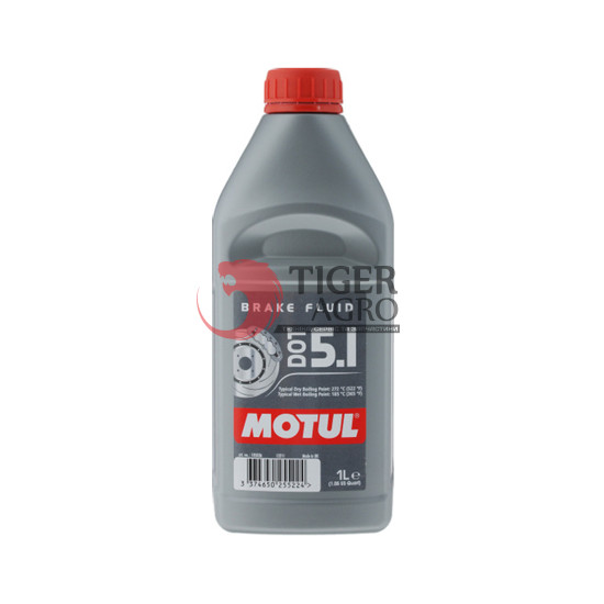 Гальмівна рідина MOTUL DOT 5.1 Brake Fluid (1L) (807001 / 105836)