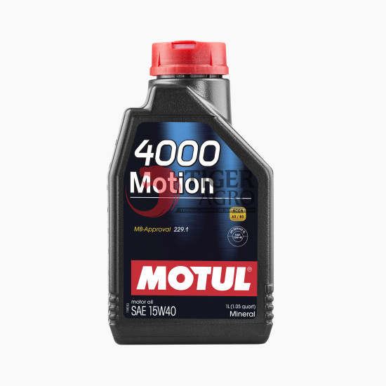 Олива MOTUL 4000 Motion SAE 15W40 (1L) (386401 / 102815)