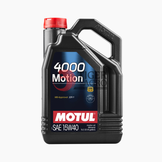 Олива MOTUL 4000 Motion SAE 15W40 (5L) (386406 / 100295)