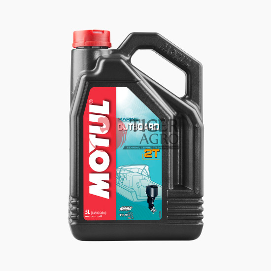 Олива MOTUL Outboard Tech 2T (5L) (851751 / 101728)