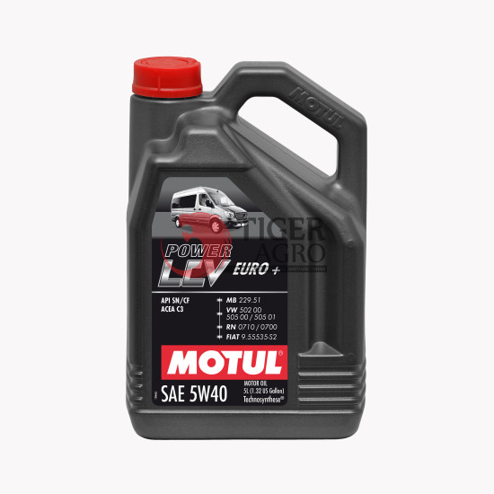 Олива MOTUL Power LCV Euro+ SAE 5W40 (5L) (872151 / 106132)