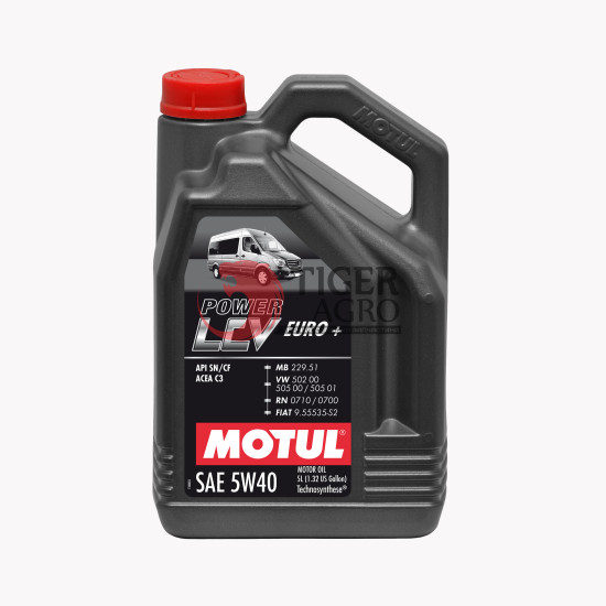 Олива MOTUL Power LCV Ultra SAE 10W40 (5L) (874151 / 106156)