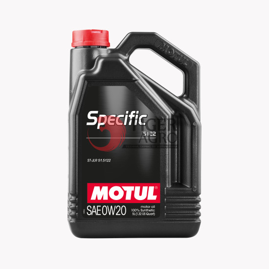 Олива MOTUL Specific 5122 SAE 0W20 (5L)  (867606 / 107339)