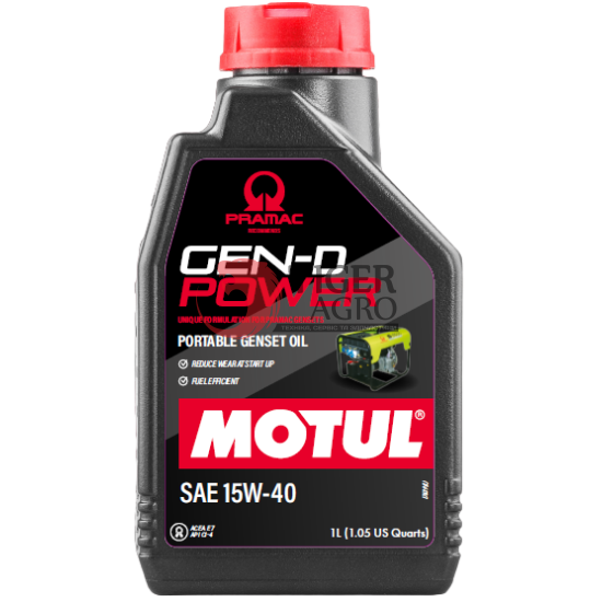 MOTUL GEN-D Power SAE 15W40 (1L) (835201 / 111238)