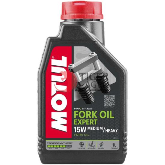 Олива MOTUL Fork Oil Expert Medium Heavy 15W 1L (822101 / 112954)