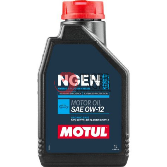 Олива MOTUL NGEN Hybrid SAE 0W12 (1L) (333301 / 111880)