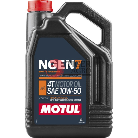 Олива MOTUL NGEN 7 4T SAE 10W50 (4L) (839741 / 111823)
