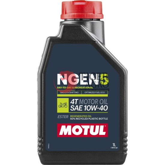 Олива MOTUL NGEN 5 4T SAE 10W40 (1L) (839101 / 111829)