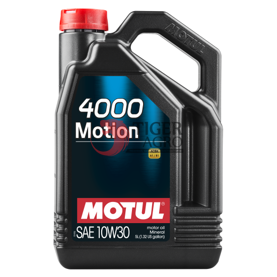 Олива MOTUL 4000 Motion SAE 10W30 (5L) (387206 / 100334)