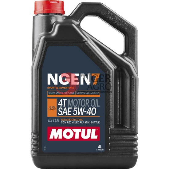 Олива MOTUL NGEN 7 4T SAE 5W40 (4L) (839541 / 111827)