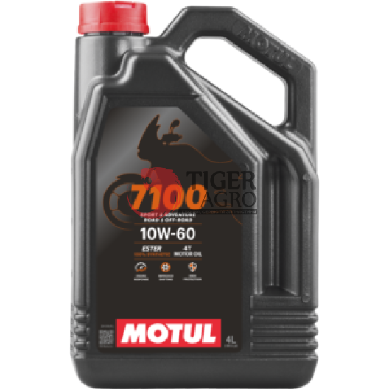 Олива MOTUL 7100 4T SAE 10W60 (4L) (845541 / 104101)
