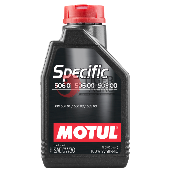 Олива MOTUL Specific 506 01 506 00 503 00 SAE 0W30 1L (824201 / 106429)