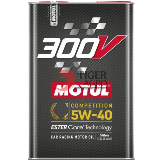 Олива MOTUL 300V Competition SAE 5W40 (5L) (826651 / 110818)