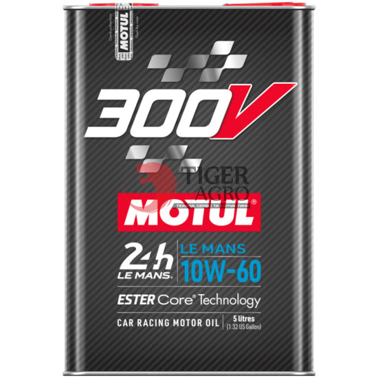 Олива MOTUL 300V LE MANS SAE 10W60 (5L) (827051 / 110865)