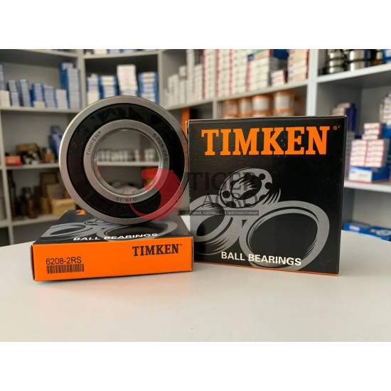 6208 2RS Підшипник кульковий (ВК8140/238504/235918/952004/DR8140) Timken