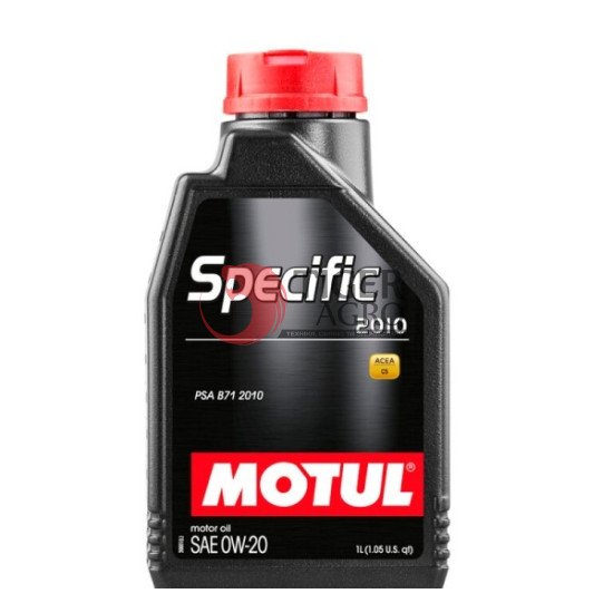 MOTUL Specific 2010 SAE 0W20 12х1 L (867611 / 112767)