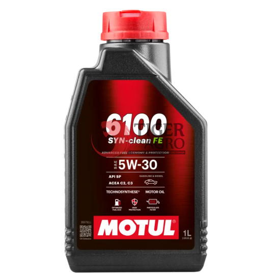 MOTUL 6100 Syn-clean FE SAE 5W30 12X1 L (841711 / 112920)