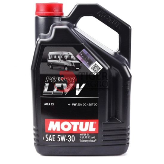 MOTUL Power LCV V SAE 5W30 4x5 L (874251 / 109907)