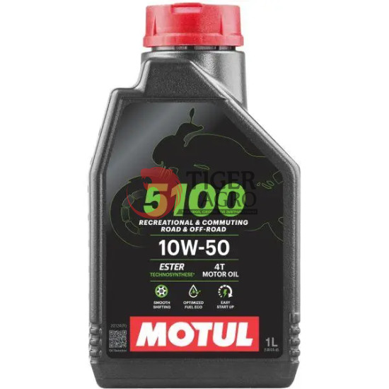 MOTUL 5100 4T SAE 10W50 1L (836811 / 104074)