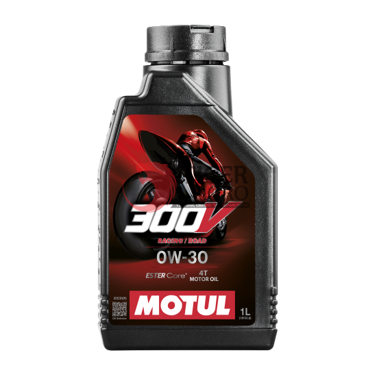 MOTUL 300V 4T Factory Line Road Racing SAE 0W30 12х1 L (835511 / 112544)