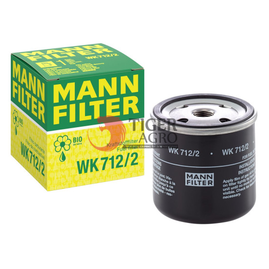 WK712/2 Фільтр паливний MANN, шт