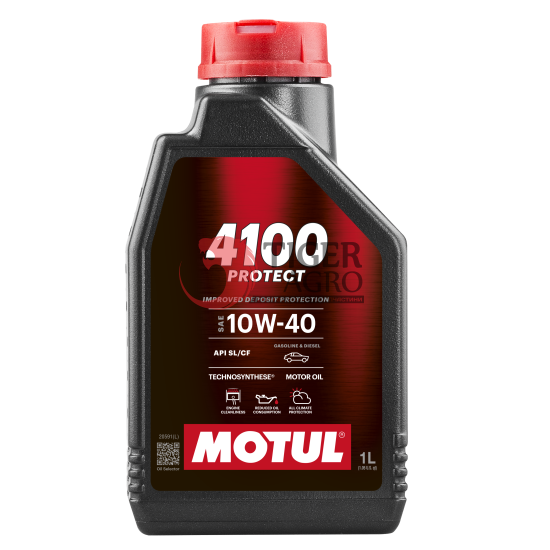 Олива MOTUL 4100 Protect SAE 10W40 1L (112999)