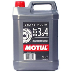 Гальмівна рідина MOTUL DOT 3&4 Brake Fluid (5L) (807906 / 104247)