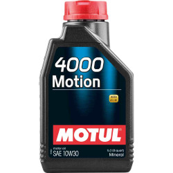 Олива MOTUL 4000 Motion SAE 10W30 (1L) (387201 / 102813)