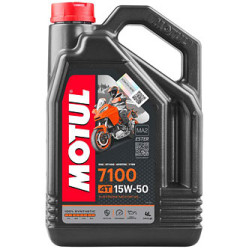 Олива MOTUL 7100 4T SAE 15W50 (4L) (845241 / 104299)