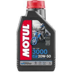 Олива MOTUL 3000 4T 20W50 1L (837011 / 107318)