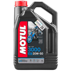 Олива MOTUL 3000 4T 20W50 4L (837041 / 107319)