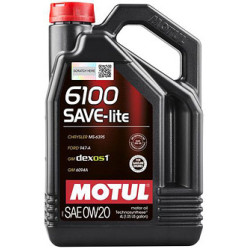 Олива MOTUL 6100 Save-lite SAE 0W20 (4L) (841250 / 113136)