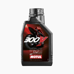 Олива MOTUL 300V 4T Factory Line Road Racing SAE 5W30 (1L) (835911 / 104108)