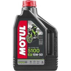 Олива MOTUL 5100 4T SAE 15W50 (2L)			