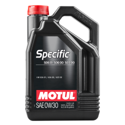 Олива MOTUL Specific 506 01 506 00 503 00 SAE 0W30 5L (824206 / 106437)
